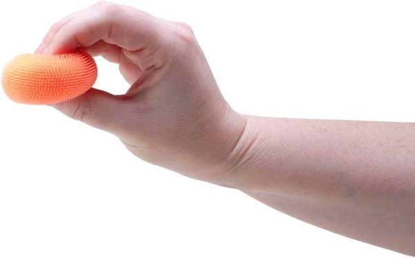 Schylling NeeDoh Teenie Fuzz Ball 4 Pack - Sensory Squeeze Toy - 1.5 in Diameter - Colors May Vary
