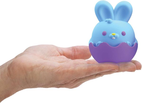 Schylling NeeDoh Bunnies & Chicks - Sensory Toys with a Satisfying Dough Filling - A Mix of Squishable Bunnies and Chicks - Ages 3 and Up - One Random Design