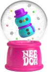 Schylling NeeDoh Squishmas Squish N' Snow Globes - Christmas Squeeze Toy - Assorted Colors - Ages 3 to Adult (Pack of 1)