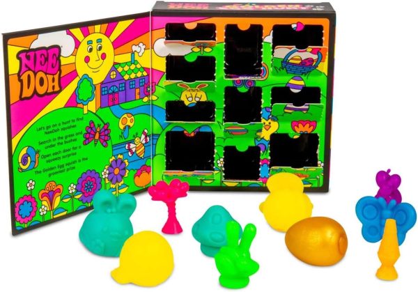Schylling Needoh Golden Egg Hunt - Sensory Squeeze Toy - Colors May Vary