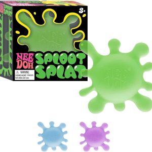 Schylling NeeDoh SplootSplat -The Splat that Sploots - Sensory Toy to Squish. Squeeze. and Pull - Color May Vary (1 Per Pack)