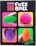 Schylling NeeDoh Teenie Fuzz Ball 4 Pack - Sensory Squeeze Toy - 1.5 in Diameter - Colors May Vary