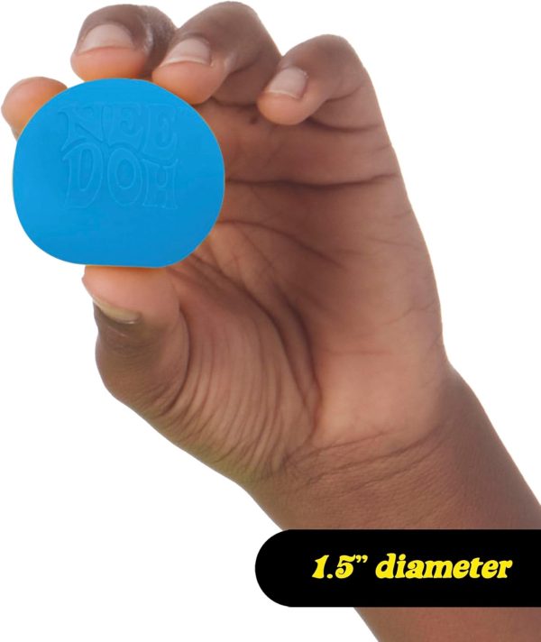 Schylling NeeDoh Teenie Gobs of Globs - Sensory Squeeze Toy - Contains 18 Mini Groovy Globs - 1.25 Wide - Multicolored