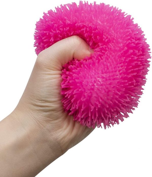 Schylling NeeDoh Shaggy - Sensory Squeeze Toy - Satisfying Dough Filling - 2.5 Wide - Color May Vary (Pack of 1)