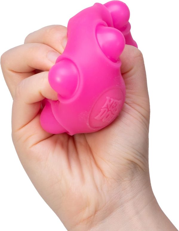 Schylling NeeDoh Happy Snappy Ball - Sensory Squeeze Toy - Air Filled Perfect Pop - 2.5 Wide - Color May Vary (Pack of 1)