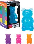 Schylling NeeDoh Gummy Bear - Sensory Fidget Toy with Jelly-Like Filling - 3.5 Tall - Colors May Vary (Pack of 1)