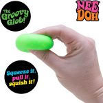 Schylling NeeDoh Teenie 10-Pack - Variety of Mini Squish Toys | Includes Original. Swirl. Ripples. Glow. Nice Ice Baby