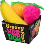 Schylling Nee Doh Groovy Fruit - Novelty Toy (GFND)