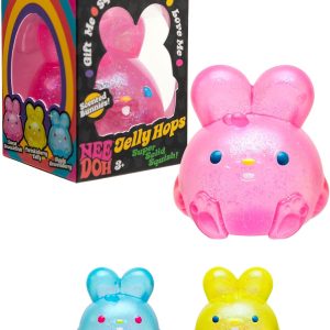 Schylling Needoh Jelly Hops - Sensory Squeeze Toy - Colors May Vary