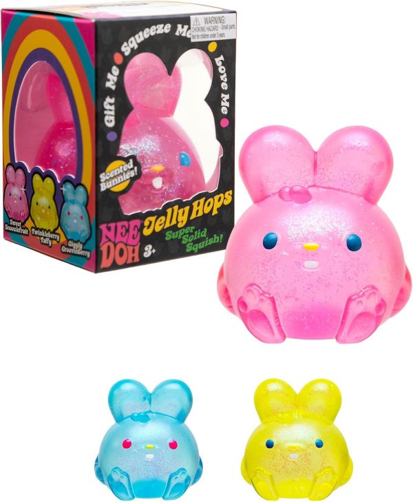 Schylling Needoh Jelly Hops - Sensory Squeeze Toy - Colors May Vary