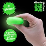 Schylling NeeDoh Teenie Fab Four Needoh 4 Pack - Sensory Squeeze Toy - 1.5 in Diameter - Colors May Vary