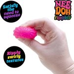 Schylling NeeDoh Teenie Fab Four Needoh 4 Pack - Sensory Squeeze Toy - 1.5 in Diameter - Colors May Vary