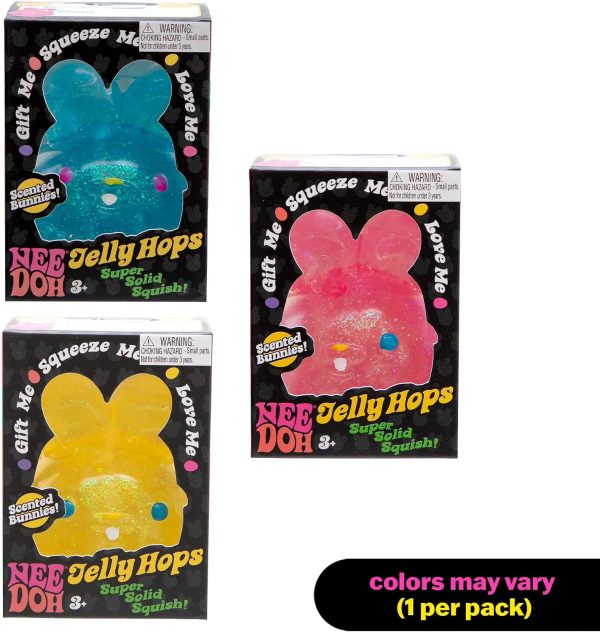 Schylling Needoh Jelly Hops - Sensory Squeeze Toy - Colors May Vary